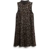 Superdry Sequin A Line Kurzes ärmelloses Kleid