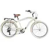 Via Veneto Bici Cruiser „Sun on the Beach“ Herren 26” 6V Beige