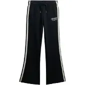 Superdry für Damen. W7011279A Jogger-Hose Athletic Stripe Flare Marine (L), Sportlich, Baumwolle