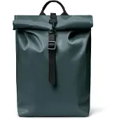 Rains Unisex. 13330 Rolltop Rucksack Mini grün (OSFA), Lässig, Polyester