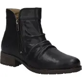 Josef seibel Stiefelette "Kate 05, dunkelblau", Damen, Gr. 38, blau (dunkelblau), Obermaterial: 100% Rindsleder Leather cow., Schuhe Stiefelette