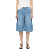 s.Oliver Bermudas "Style Suri" Jeans-Hosenrock - kniebedeckend