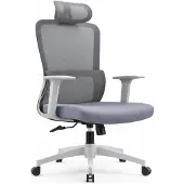 Xl Moebel Gmbh Ergonomischer Bürostuhl mit Netzrücken, Kopfstütze und Armlehnen