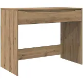 Syfax Schreibtisch mit Schublade Artisan-Eiche Holzwerkstoff