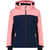 CMP KID G Ski Jacket Snaps Hood blue ink-lotus (28NU) 176