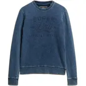 Superdry für Herren. M2014237A Cutters And Makers Sweatshirt blau (M), Lässig, Baumwolle