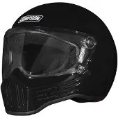 Simpson M30 Motorrad Helm, schwarz, XL
