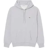 Lacoste Sweatshirt SH8863 Hellgrau Relaxed Fit