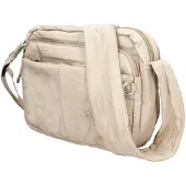 Gian Marco Venturi Gianmarco Venturi Seraphina Plus Umhängetasche Damen Polyester Praktisch & Stylisch khaki UNICA 24x18x10 cm 9072 Khaki