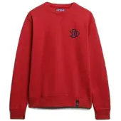 Superdry für Herren. M2014491A Merchant Sweatshirt rot (M), Lässig, Baumwolle
