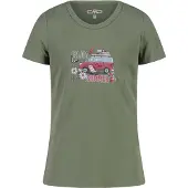 CMP Technisches T-Shirt mit Aufdruck Mädchen