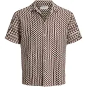 Jack & jones Montauk Crochet Kurzarmhemd