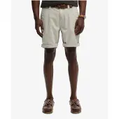 Superdry für Herren. M7110497B Shorts Utility Chino grau (32), Lässig, Baumwolle