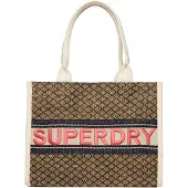 Superdry Unisex. W9110381A Luxuriöse braune Tragetasche (OSFA), Lässig, Jute