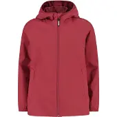 CMP - Girl's Jacket with Fix Hood - Regenjacke Gr 152 rot