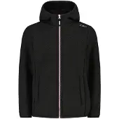 CMP KID G Fleece Jacket FIX Hood carbone mel. (U905) 104