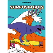 Loosey Goosey Games Kartenspiel Surfosaurus MAX mit Karten in sieben Farben und Werten von 01 bis 12