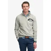 Superdry für Herren. M2014478A Vintage Athletic Half Zip Sweatshirt grau (M), Lässig, Baumwolle
