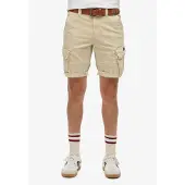 Superdry für Herren. M7110433A Core beige Shorts (28), Lässig, Baumwolle