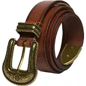 Superdry Ledergürtel "SKINNY WESTERN BELT" aus Büffelleder, mit Casual Passform, unifarbenes Design