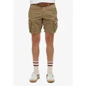 Superdry für Herren. M7110433A Cargo-Shorts Core braun (30), Lässig, Baumwolle