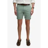 Superdry für Herren. M7110486A Premium Regular Regular Short Chino grün (32), Lässig, Baumwolle