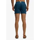 Superdry Badeshorts "EMBROIDERED LOGO 15 SWIM SHORT" aus Polyester, modische Passform, unifarbenes Design, pflegeleicht