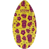 Storm Skim Wood Tiki 35´´ Skimboard Gelb 88.9 cm Gelb 88.9 cm