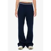 Superdry für Damen. W7011097A Athletic Essentials Logo Low Rise Jogger-Hose navy (L), Lässig, Baumwolle, Marine