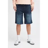 Blend Shorts "BHTWISTER-denimshorts" mit Markenlabel, aus Baumwollmischung, Regular Fit, knielange Form