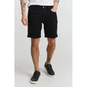 Blend Shorts "BHTWISTER-denimshorts" mit Markenlabel, aus Baumwollmischung, Regular Fit, knielange Form
