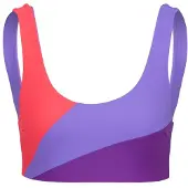 INASKA - Women's Pure Reversible Top - Bikini-Top Gr M lila