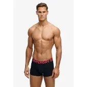 Superdry Boxershorts "TRUNK TRIPLE PACK" Packung, 3 Stk. aus Baumwollmischung, körpernahe Passform