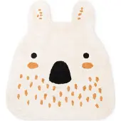 Hanse Home Kinderteppich "Nienchen", beige (creme multifarben), B:120cm H:10mm L:137cm, Baumwolle, Teppiche, Kinderteppich, Waschbar, Handgemacht, Baumwolle, Rutschfest Spielteppich Kinderzimmer