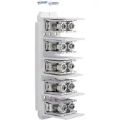 Hager KH95W Anschlußklemme, univ.Z, 35 - 95mm2, 5 polig für Kabelanschlußkasten U84LS/LU/LE