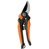 Galicja Robuste Gartenschere 21 cm, langlebig und wetterfest, mit Anti-Rutsch-Griffen