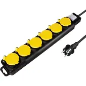 Logilink LPS256, 1,5 m, Draußen, Typ F, Type F (CEE 7/4), IP44, 1,5 mm²