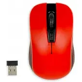 IBox LORIINI, Beidhändig, Optisch, RF Wireless, 1600 DPI, Schwarz, Rot