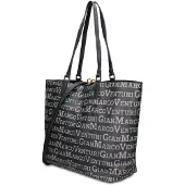 Gian Marco Venturi Elegante, veganes Einkaufstaschenmodell von Gianmarco Venturi, vielseitige Handtasche für Damen