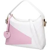 Chiara Ferretti Marcella Handtasche aus 100% Kalbsleder, zweifarbig in Cognac und Beige Cuoio E Marrone UNICA 27x20x10 cm 8201003-D81