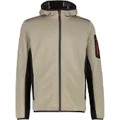 CMP - Jacket Fix Hood with Sleeve Pocket - Fleecejacke Gr 54 beige