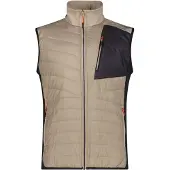 CMP Hybride Steppweste aus Fleece Stretch