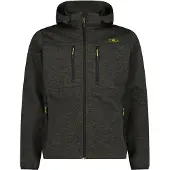 CMP MAN Jacket Zip Hood pine mel. (F978) 52