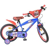 Volare Sonic Kinderfahrrad - Jungen - 16 Zoll - Blau - Zwei Handbremsen