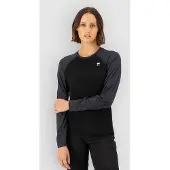 Mons Royale Womens Tarn Merino Long Sleeve black / 9 iron (119) S