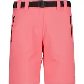CMP Damen Trekking Bermuda Shorts mit Gürtel und Dry Function pink 42