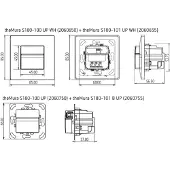 Theben AG Bewegungsmelder S180-100 2W UP WH
