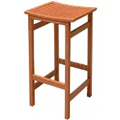 Garden Pleasure Gartenstühle Palmdale braun, 2 St.