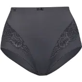 Susa Miederslip "Miederslip London", Damen, Gr. 40, grau (onyx), Stoff, Obermaterial: 75% Polyamid PA. 25% Elasthan EL., Unterhosen Miederslip