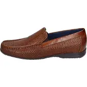 Sioux Giumelo-705-H Mokassin in Übergrößen Braun36750 große Herrenschuhe, Größe:46